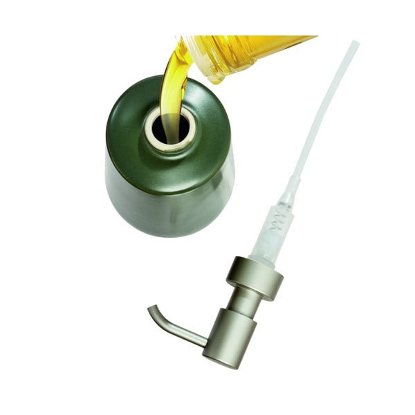 Zielony ceramiczny dozownik do mydła iDesign Eco Vanity-image-3