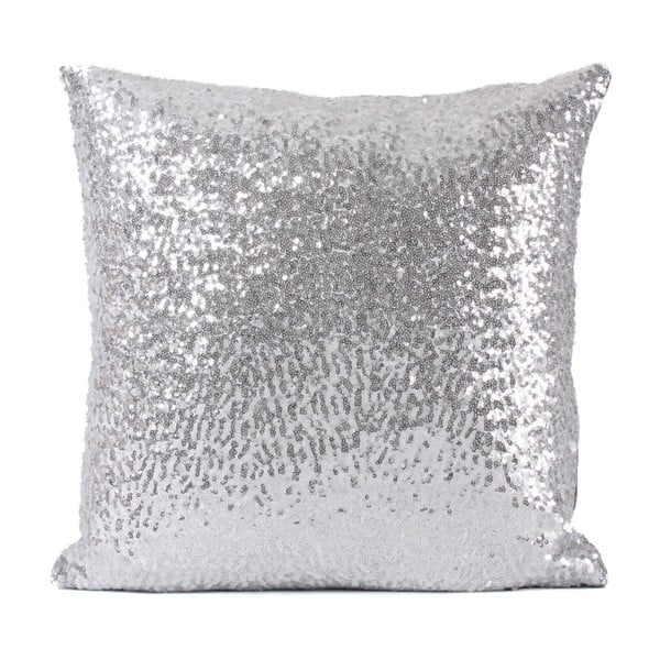 Poszewka na poduszkę w srebrnej barwie Raya, 40x40 cm