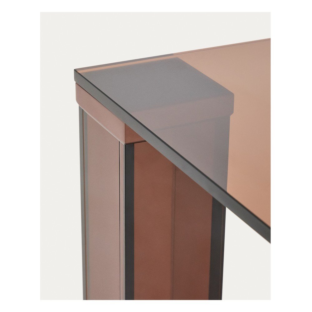 Szklany stół 100x200 cm Adularia – Kave Home (zdjęcie 4)