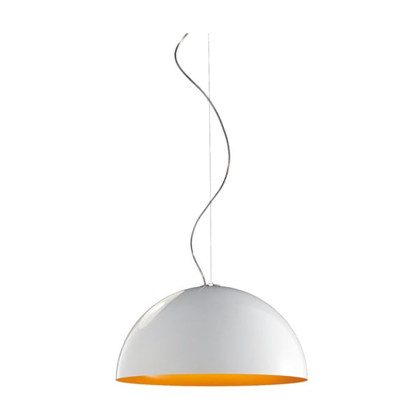 Lampa wisząca Lucente Simple White and Orange