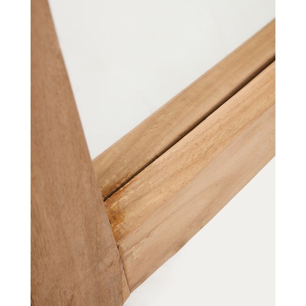 Lustro z drewnianą ramą ścienne 80x180 cm Maden – Kave Home-image-4