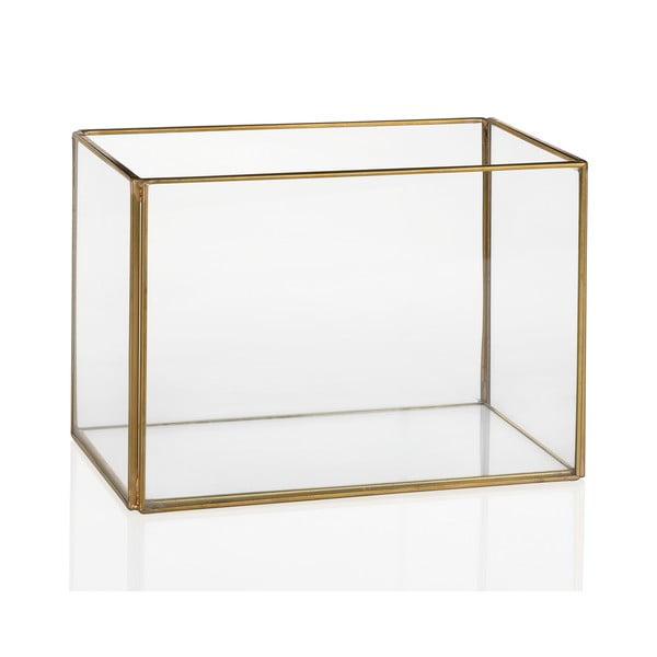 Terrarium szklane Goldie, długość 17 cm