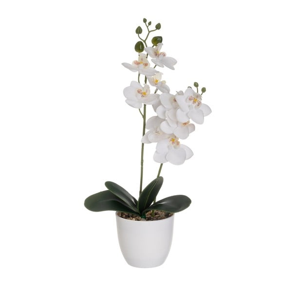 Sztuczny kwiat (wysokość 39 cm) Orchid – Casa Selección