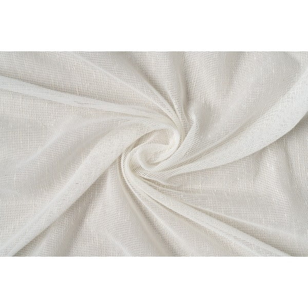 Kremowa firanka 300x260 cm Plano – Mendola Fabrics