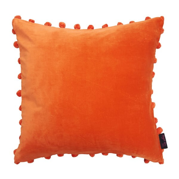 Pomarańczowa poduszka Ragged Rose Arabella Velvet
