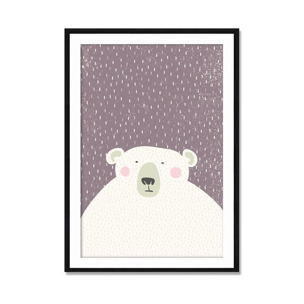 Oprawiony obraz Bear, 50x70 cm