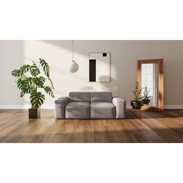 Szara sofa 205 cm Fluvio – MESONICA-image-1
