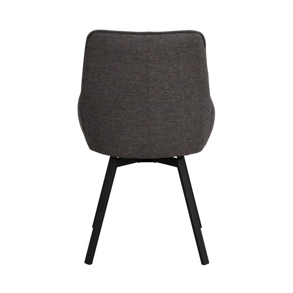 Szare obrotowe krzesło Rowico Alison-image-3