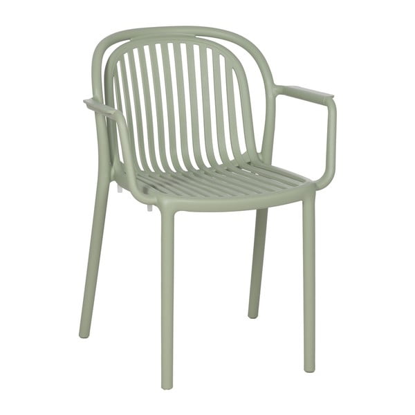 Zielone plastikowe krzesło Alia – Ixia