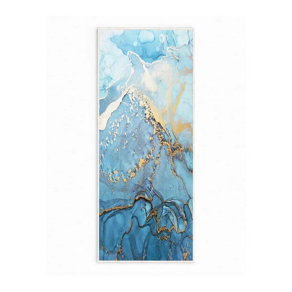 Niebieski dywan odpowiedni do prania 80x150 cm Blue Waves – Oyo Concept