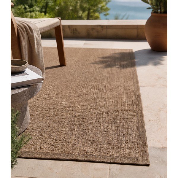 Dywan odpowiedni na zewnątrz w naturalnym kolorze 60x100 cm Giza 1410 – Ayyildiz Carpets-image-1