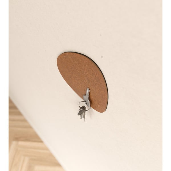 Wieszak na klucze ze skóry ekologicznej Board Bull – LIND DNA-image-1