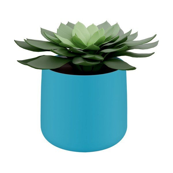 Niebieska ceramiczna doniczka Leitz Cosy-image-2