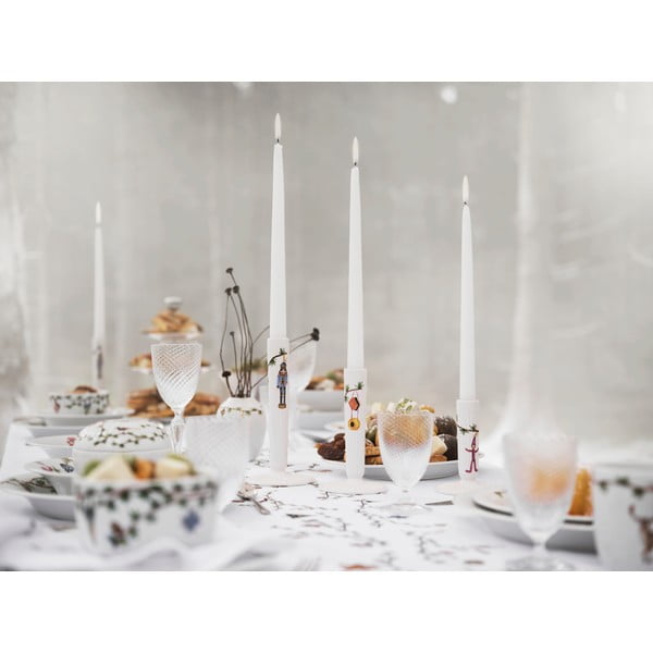 Biały ceramiczny świecznik świąteczny Kähler Design Hammershøi, wys. 16 cm-image-1