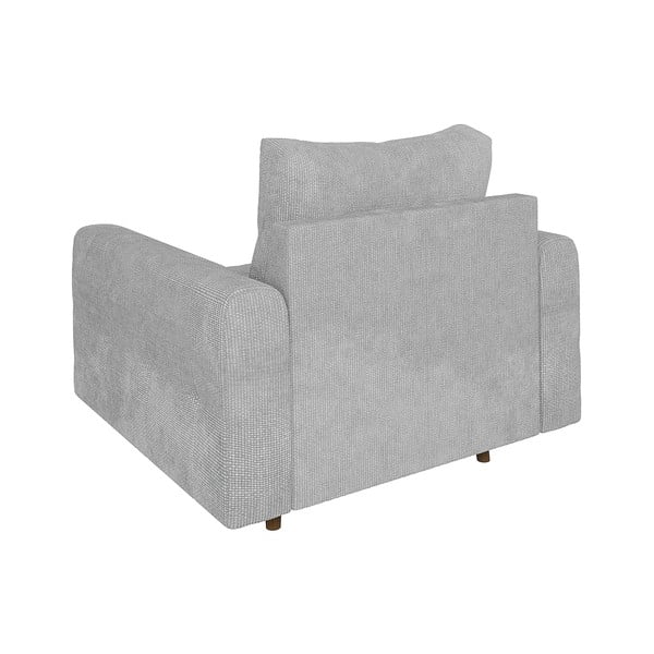 Jasnoszary fotel Ariella – Ropez-image-2