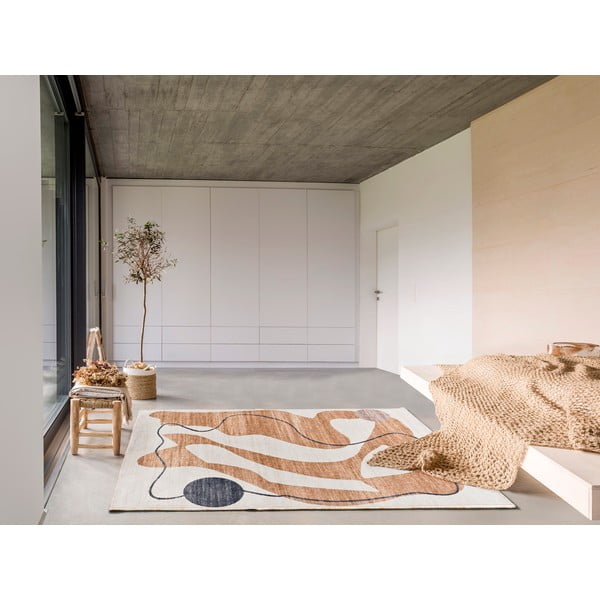 Pomarańczowy dywan 140x200 cm Class – Universal-image-1