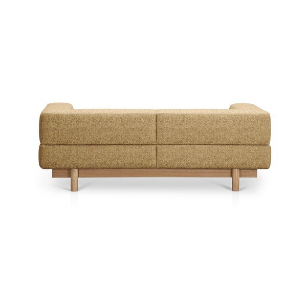 Jasnożółta sofa 200 cm Alchemist – EMKO-image-4