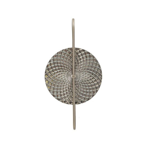 Metalowy kinkiet w kolorze srebra Silvery – Mauro Ferretti
