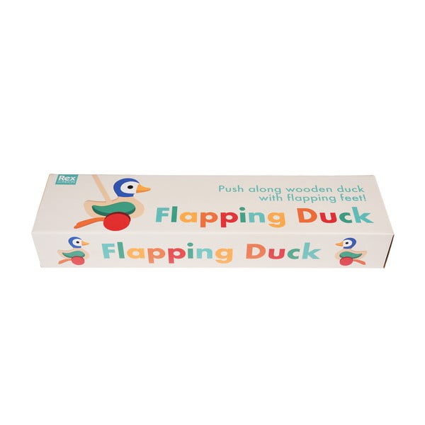 Drewniana zabawka Flapping Duck – Rex London-image-4