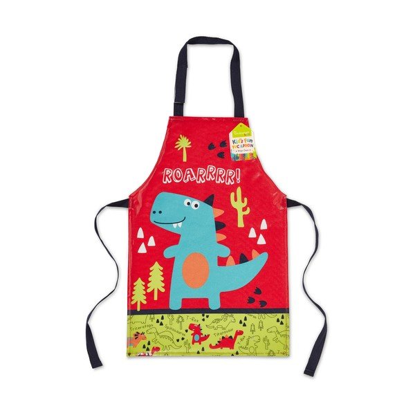 Bawełniany fartuszek dziecięcy Cooksmart ® Dinosaur
