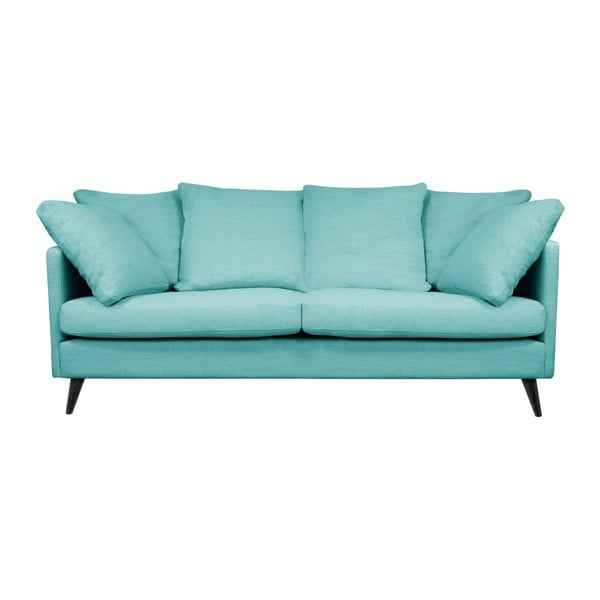 Niebieska sofa 3-osobowa Helga Interiors Victoria