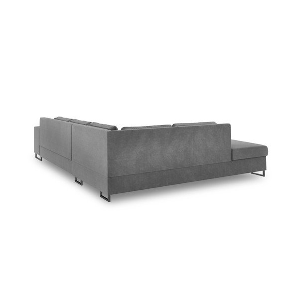 Szara rozkładana sofa lewostronna Cosmopolitan Design San Diego-image-3