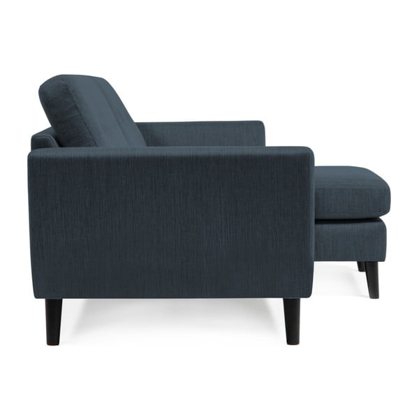 Ciemnoniebieska sofa z szezlongiem po prawej stronie Vivonita Harlem-image-1