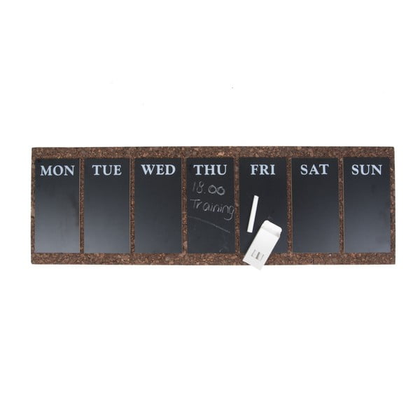 Kalendarz tygodniowy w formie tablicy PT LIVING Cork