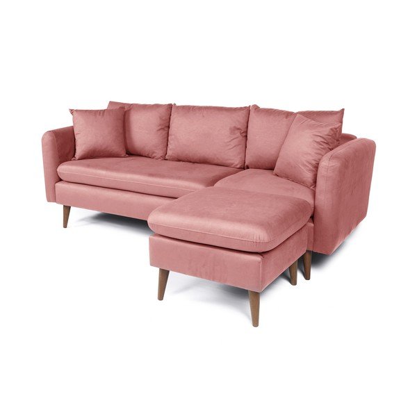 Jasnoróżowa sofa 215 cm Sofia – Balcab Home-image-3