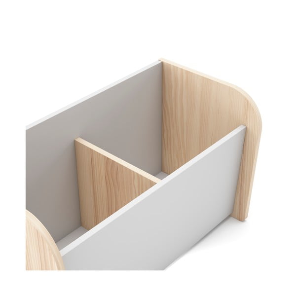 Biały regał dziecięcy 70x42 cm Esteban – Marckeric-image-4