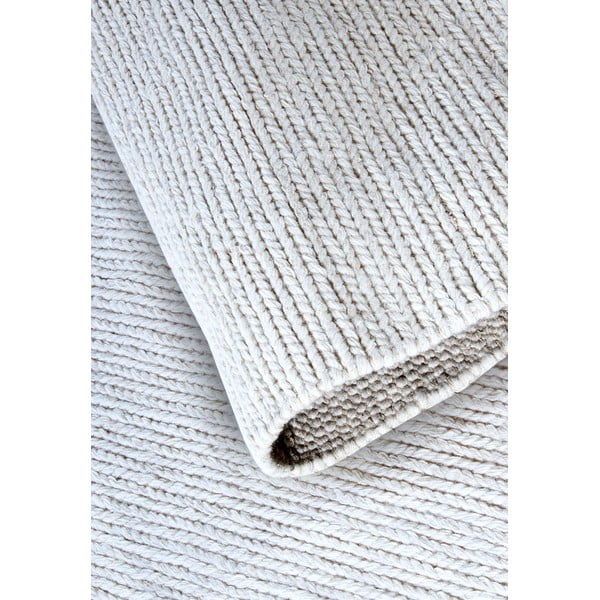 Biały wełniany okrągły dywan tkany ręcznie ø 160 cm Francois – Villeroy&Boch-image-3