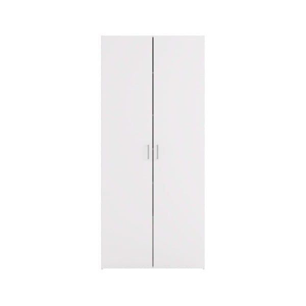 Biała szafa dwudrzwiowa Evegreen House Home, wys. 175,4 cm