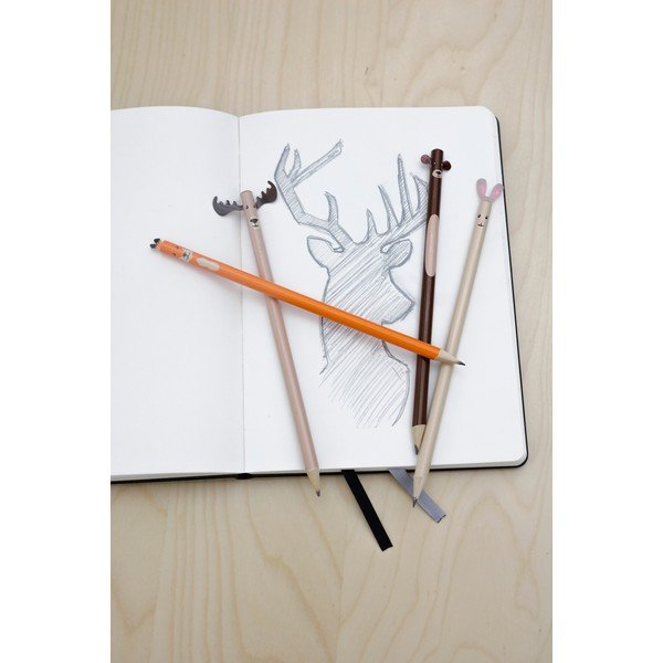 Ołówki zestaw Woodland – Kikkerland-image-1