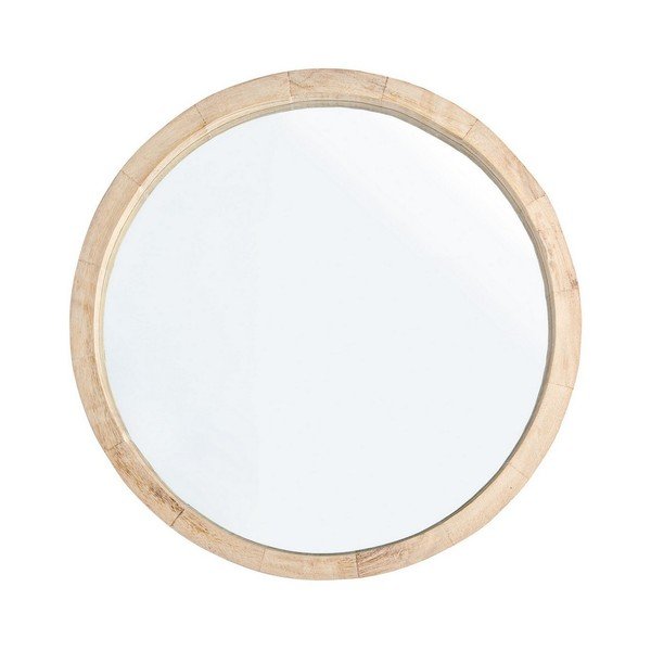 Lustro z drewnianą ramą ścienne ø 42 cm Tiziano – Bizzotto