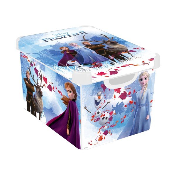 Dziecięcy pojemnik z pokrywką Curver Frozen, 22 l