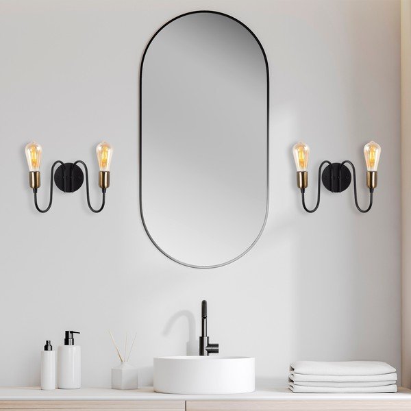 Czarny kinkiet Firat – Opviq lights-image-1