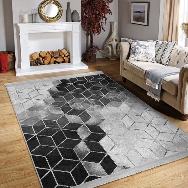 Szary dywan 80x150 cm – Mila Home-image-1