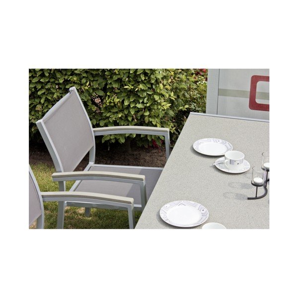 Szary fotel ogrodowy Grace – Garden Pleasure-image-3