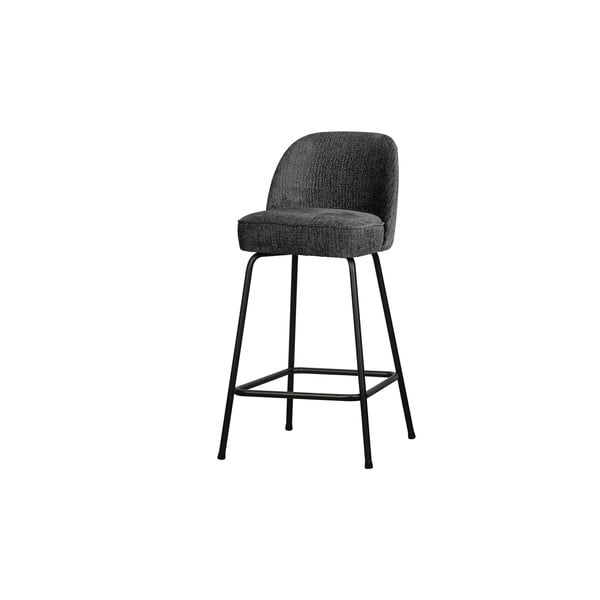 Jasnoniebieski aksamitny hoker (wysokość siedziska 64 cm) Vogue – WOOOD-image-1
