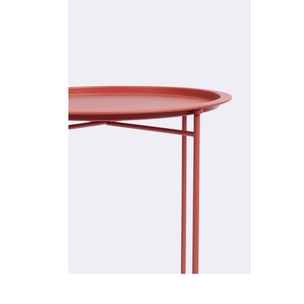 Stalowy okrągły stolik ogrodowy ø 46 cm Austin – Bizzotto-image-1