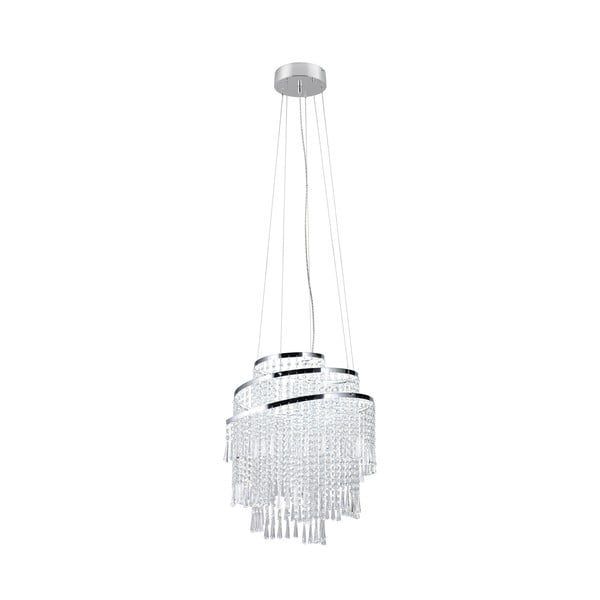 Lampa wisząca LED w kolorze srebra ø 48 cm Pomp – Trio