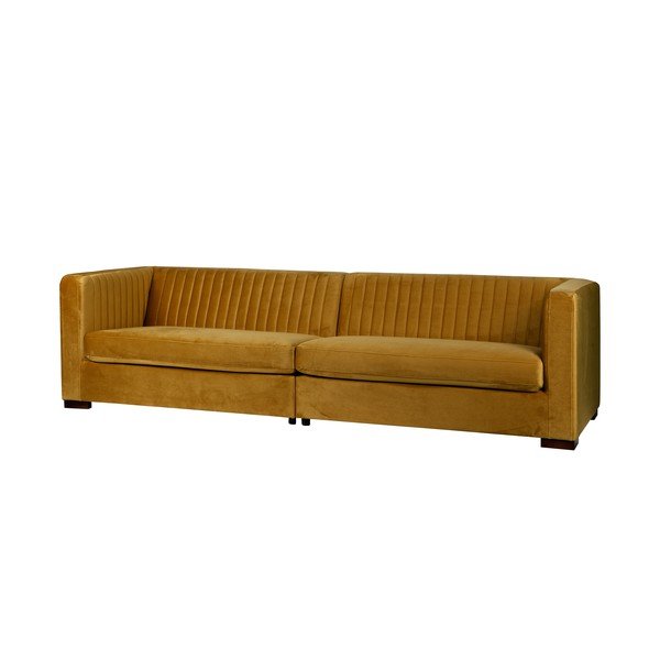 Ciemnopomarańczowa sofa BePureHome Nouveau-image-4