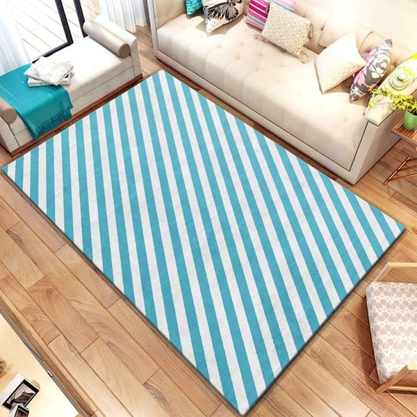 Niebieski dywan Homefesto Digital Carpets Cassia, 140x220 cm