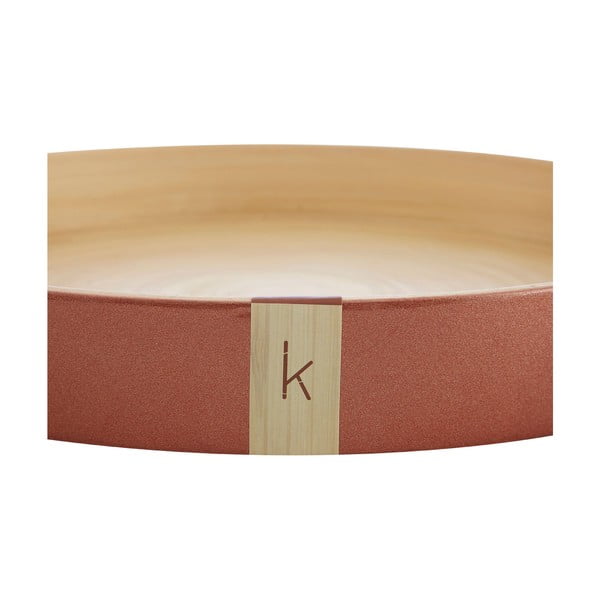 Bambusowa taca w kolorze brązu Premier Housewares, ⌀ 35 cm-image-3