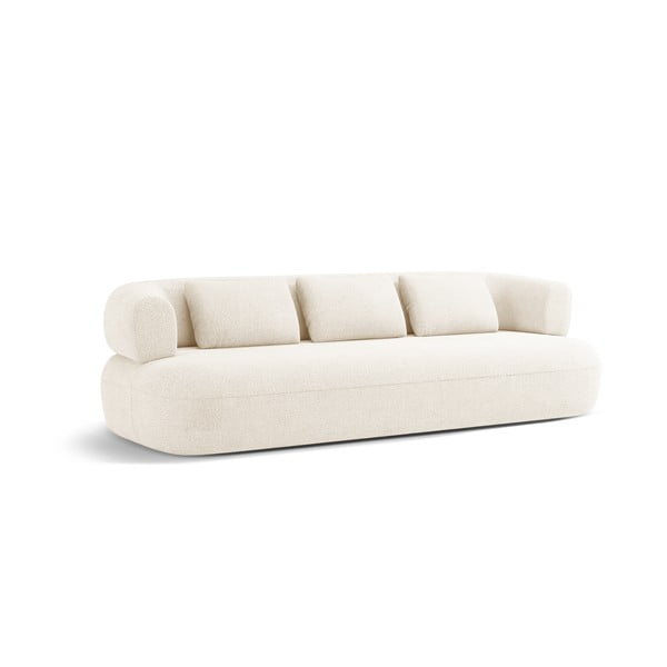 Beżowa sofa z materiału bouclé 226 cm Jenny – Micadoni Home-image-2
