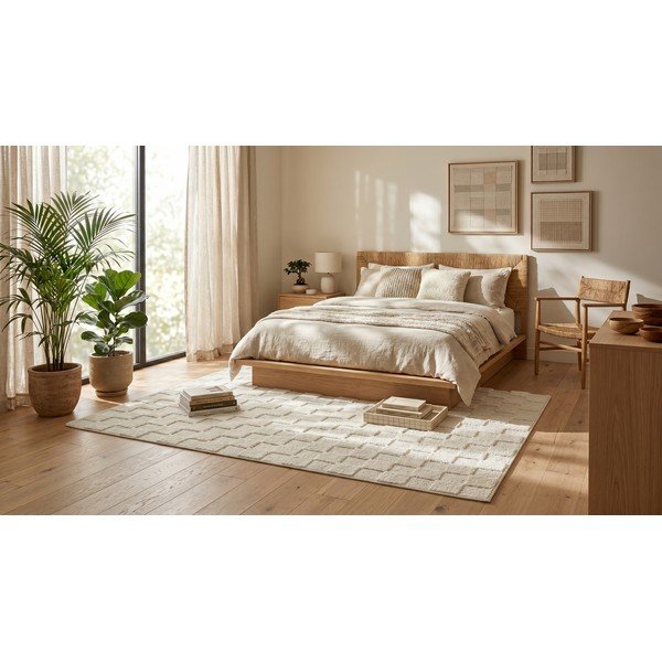 Kremowy dywan 120x170 cm Mosaic – ESTE-image-3