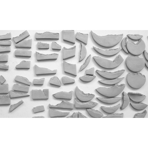 Srebrny wisiorek z białym detalem dsnú Curve-image-4