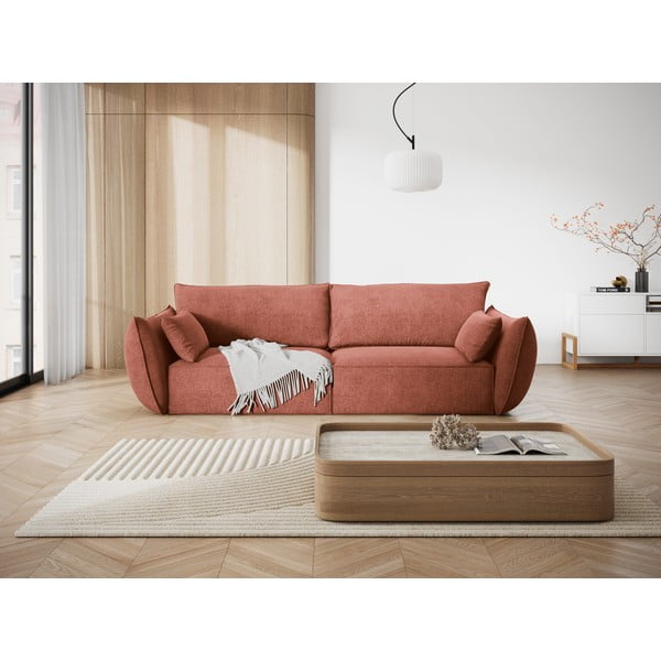 Czerwona sofa 208 cm Vanda – Mazzini Sofas-image-1