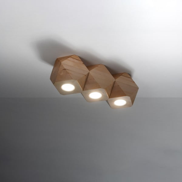 Lampa punktowa w naturalnym kolorze 12x36 cm Vige – Sollux-image-2