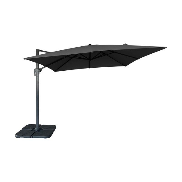 Czarny parasol ogrodowy ø 295 cm Baza – House Nordic